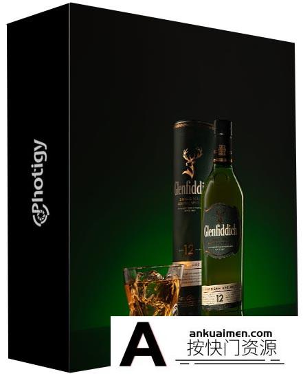 [产品静物摄影]Photigy–AlexKoloskov 威士忌啤酒饮料产品广告摄影布光教程＃62-中文字幕