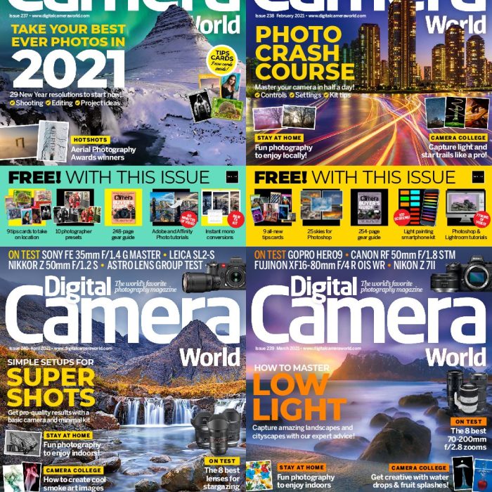 [电子书籍教程]《Digital Camera World》影像视觉 2021英文原版 [1-4月刊]