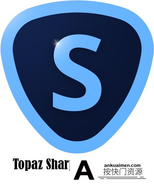 [Mac PS插件][插件发布]Topaz Sharpen AI for mac V1.4.5人工智能清晰锐化滤镜插件 支持CC2020