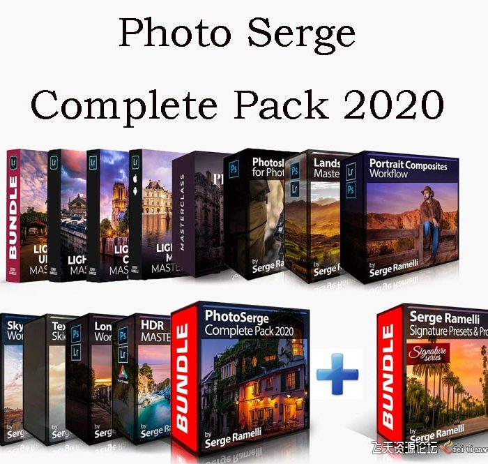 [风光摄影教程]PhotoSerge-Serge Ramelli城市风光摄影及后期大师班30套合集(2020)