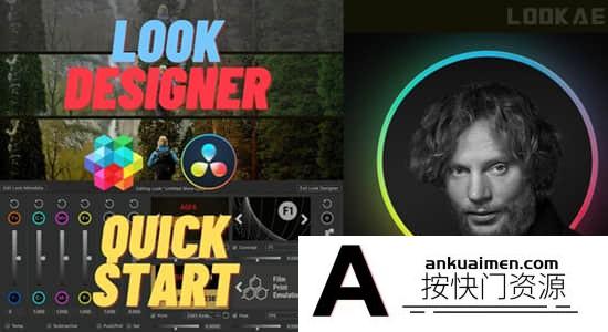 [DaVinci Resolve软件][教程发布]达芬奇插件-模拟电影胶片调色插件 Colourlab.ai Look Designer v2.4.2 CE Win系统