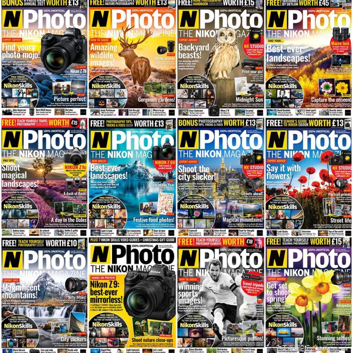[电子书籍教程]N-Photo UK – 2021年全年系列1-13期摄影杂志合集