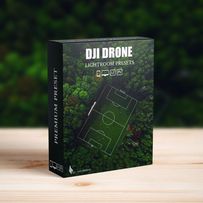[无人机LR预设]DJI大疆无人机电影调色Lightroom预设 DJI Drone Lightroom Presets