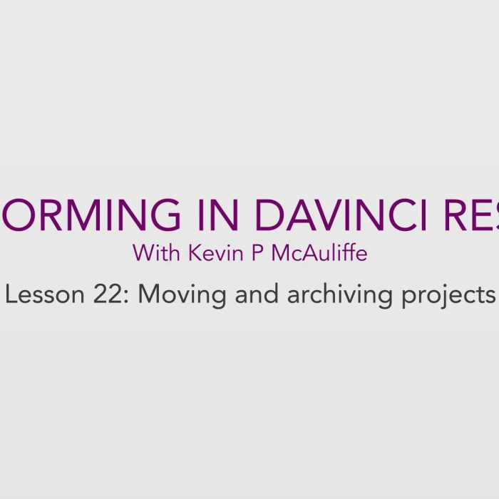 [DaVinci Resolve教程][教程发布]DaVinci Resolve达芬奇媒体整合视频教程