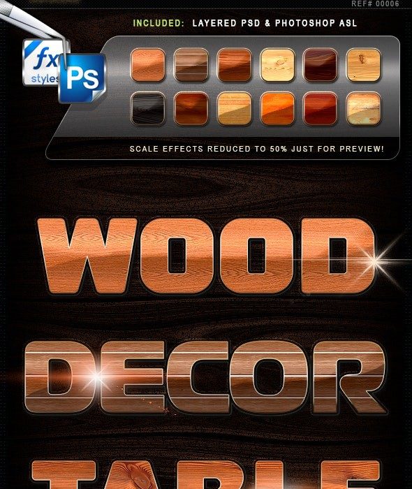 [纹理样式][插件发布]12种豪华木纹样式 Luxury Wood Styles