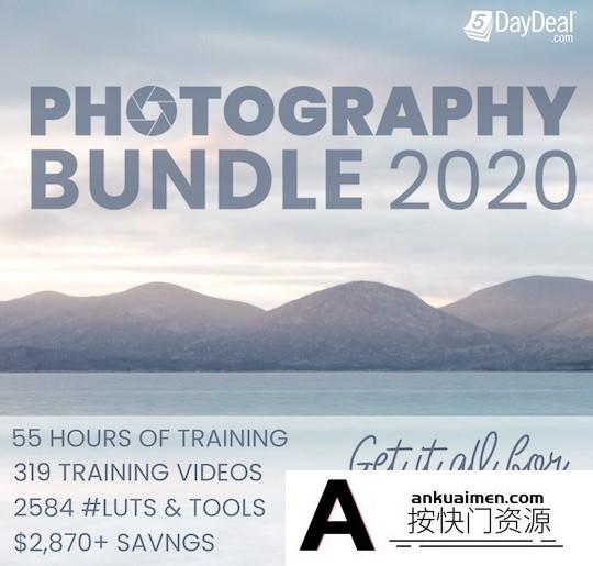[人像摄影教程]5DayDeal –摄影师51套装教程 2020-5DayDeal – Photography Bundle 2020