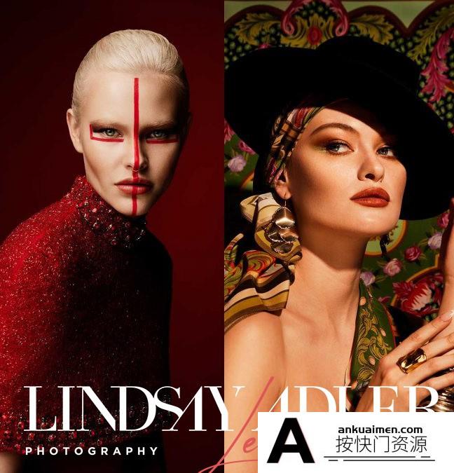[人像摄影教程]摄影师 Lindsay Adler 一盏灯时尚人像摄影布光教程-中英字幕