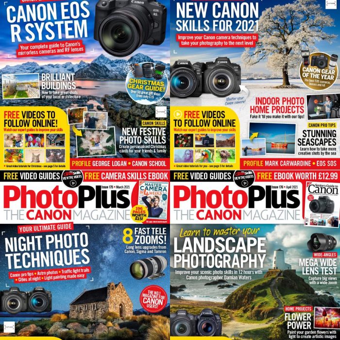 [电子书籍教程]《Photoplus》佳能专刊 2021英文原版 [1-4月刊]