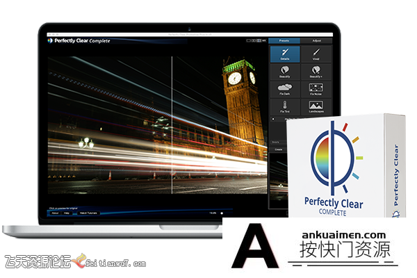 [Mac PS插件][插件发布]Athentech Perfectly Clear Complete for Mac v3.6.3|PS清晰磨皮调色插件