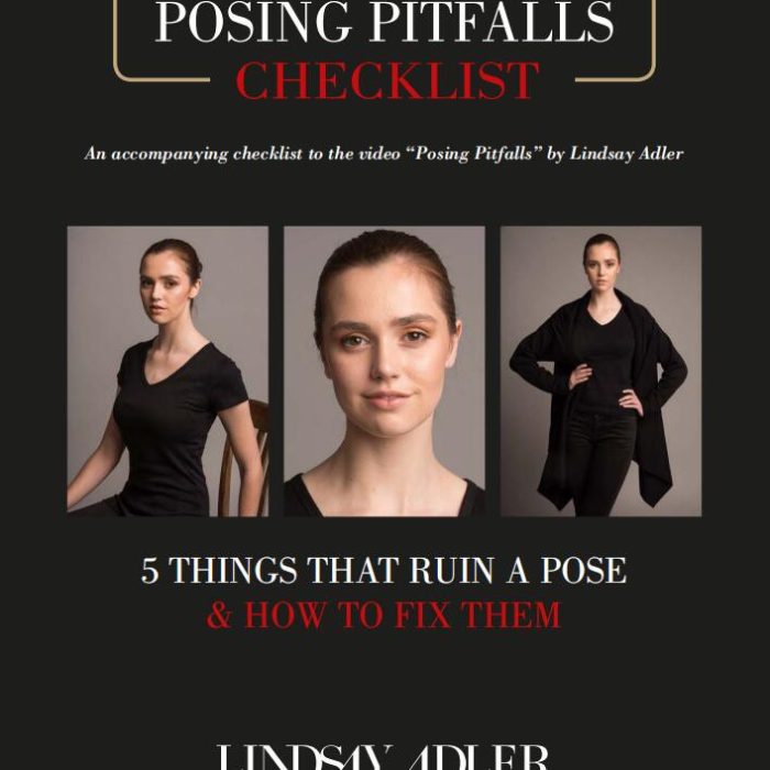 [人像摄影教程]Lindsay Adler -避免不合适的姿势-摆姿势的艺术(PDF+视频教程)