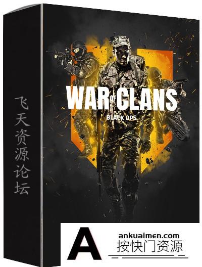 [PS动作下载]超酷战争电影海报PS动作War Of Clans Photoshop Action(附视频教程)