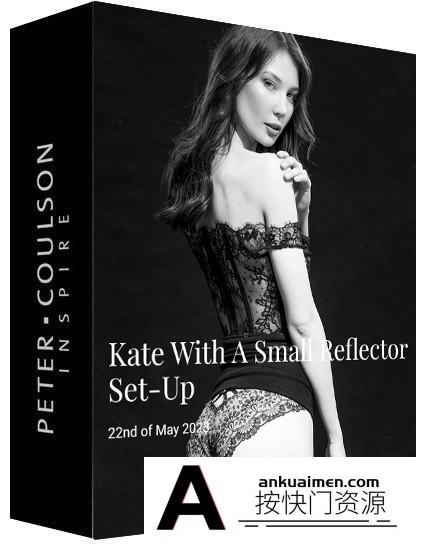 [人像摄影教程]摄影师 Peter Coulson 模特Kate反光镜人像照明摄影教程-中英字幕