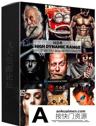 [PS动作下载]照片效果处理PS动作巨无霸套装