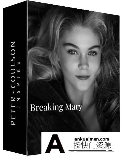 [人像摄影教程]摄影师 Peter Coulson 模特Mary室内人像布摆姿势光教程-中英字幕