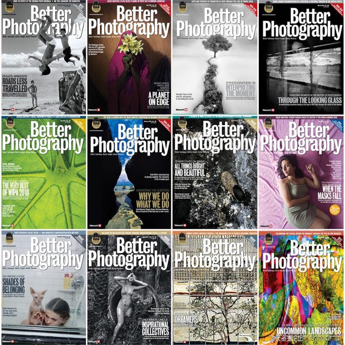 [电子书籍教程]更好的摄影-2018 年全年系列1-12期 Better Photography – Full Year 2018