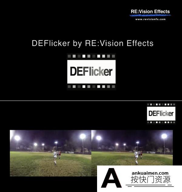 [FCPX发生器]FFCPX插件：视频去闪烁插件 DEFlicker  for Final Cut Pro X