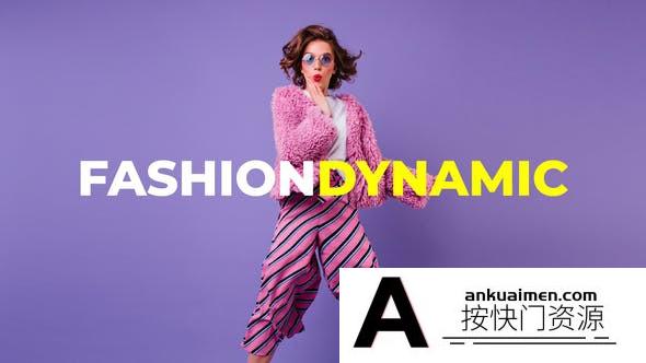 [FCPX发生器]FCPX模板-时尚快闪短视频图文展示介绍片头 Fashion Dynamic