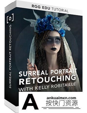 [人像摄影教程]RGGEDU-摄影师 Kelly Robitaille 黑暗超现实美女肖像创作教程