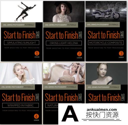 [人像摄影教程][教程发布]Joel Grimes 商业人像摄影及后期教程1-6合集完整版-中文字幕