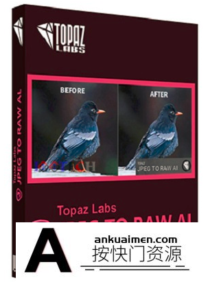 [图片处理软件]Topaz JPEG to RAW AI 汉化版(JPEG转RAW)Topaz JPEG to RAW AI v2.2.1中文版