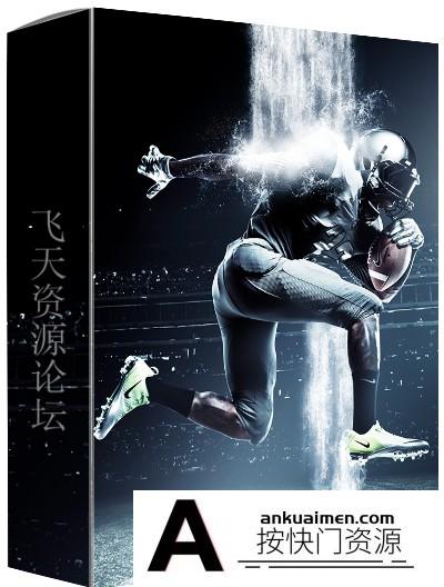 [PS动作下载]流水瀑布特效(GIF动画)PS动作 Gif Animated Waterfall Photoshop Action