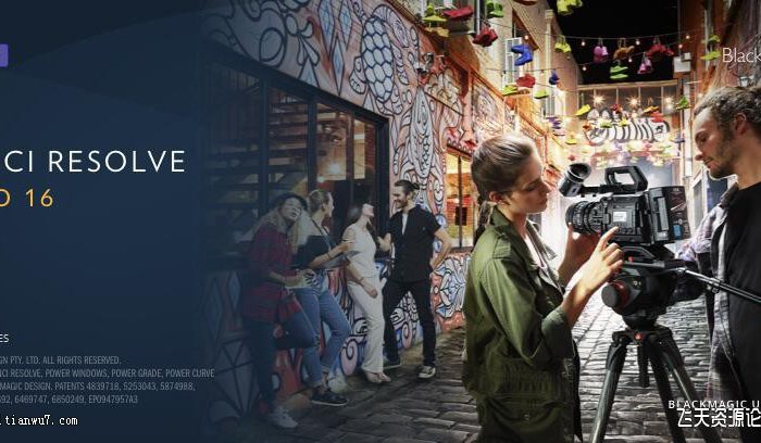 [DaVinci Resolve软件][教程发布]达芬奇16中文版 DaVinci Resolve Studio 16.1 B2 for mac破解版