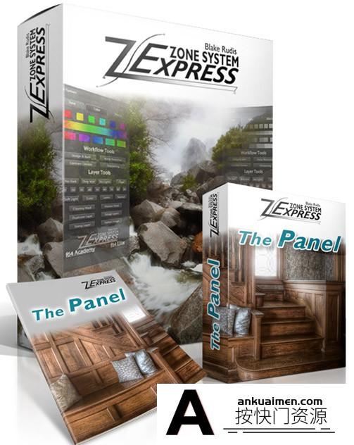 [PS扩展面板][插件发布]Zone System Express Panel 5.0汉化版|区域快速面板-附中文字幕教程