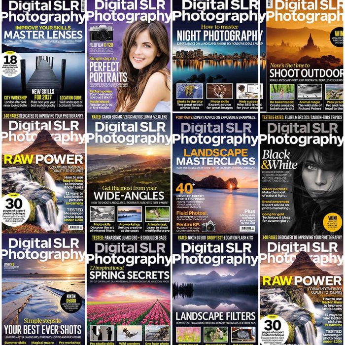 [电子书籍教程]Digital SLR Photography – 数码单反摄影 – 2017年全年刊合集1-12期