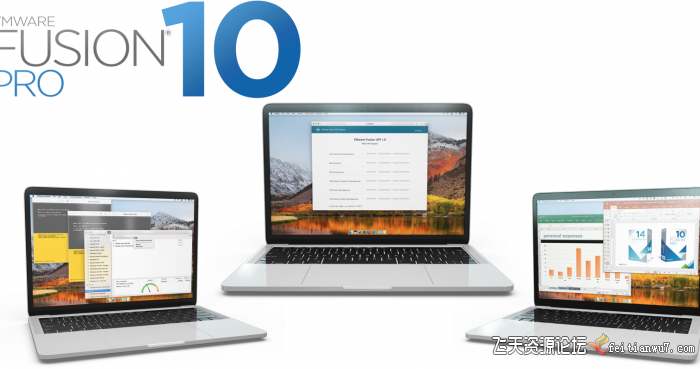 [系统工具]简单强大的虚拟机软件 VMware Fusion Pro v10.0.0 MacOS