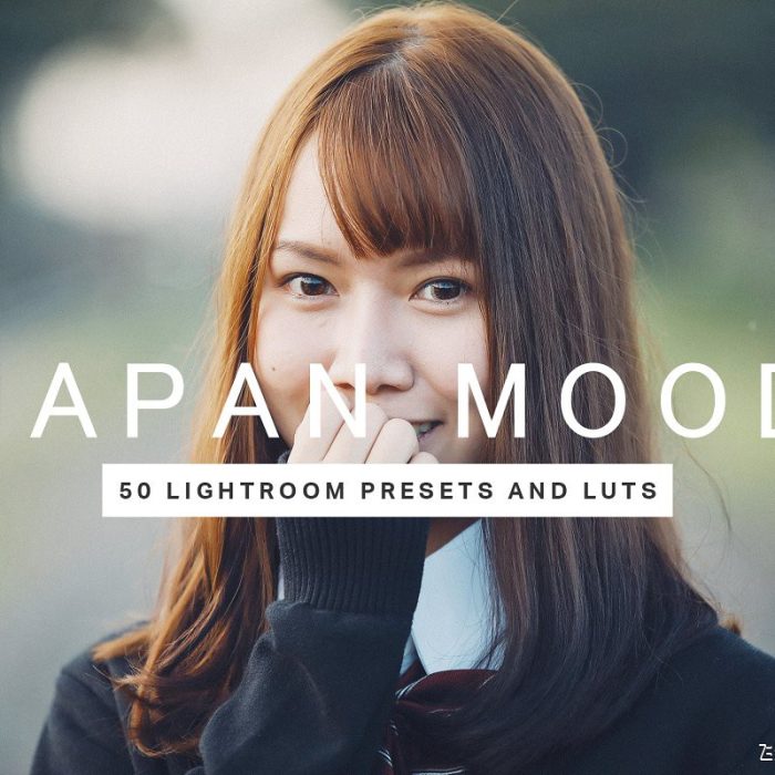 [日系LR预设]日系彩色电影胶片LR预设+3D LUT预设 Japan Mood Lightroom Presets LUTs