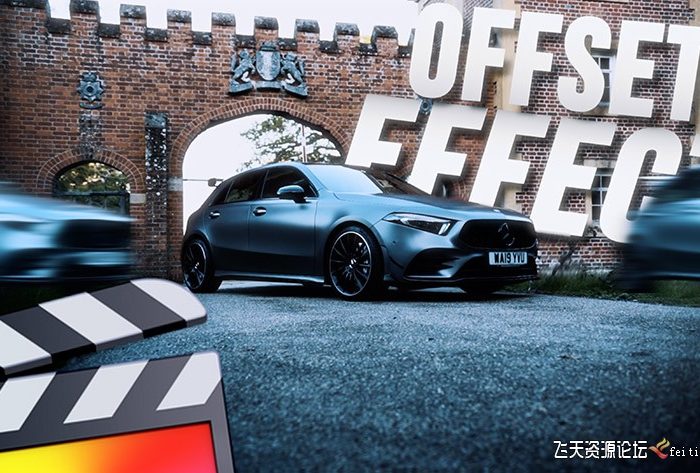 [FCPX效果]FCPX插件-视频模拟胶片偏移滚动效果插件 Ryan Nangle Offset Effect