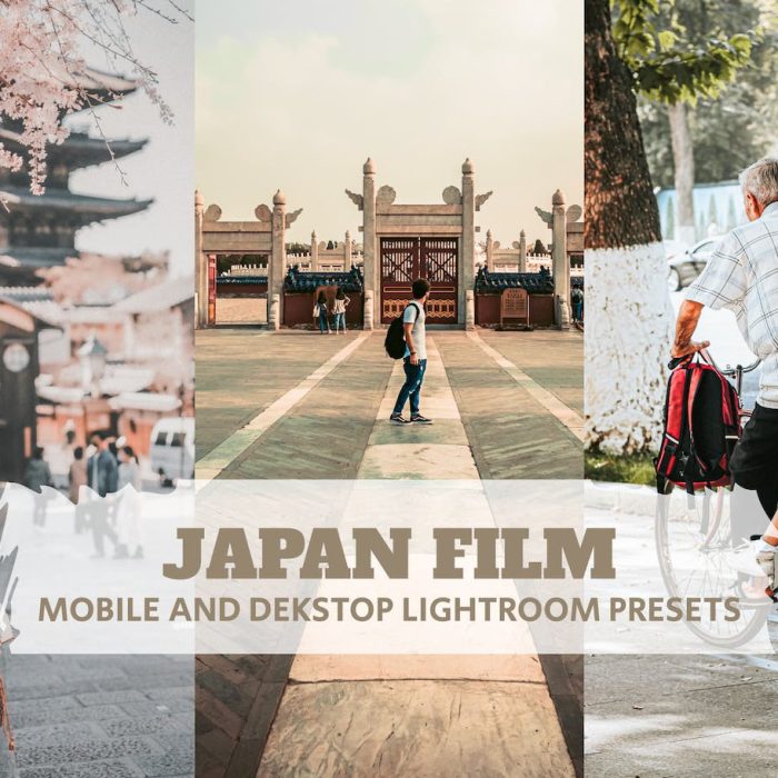 [日系LR预设]日系电影胶片风格Lightroom预设 Japan Film Lightroom Presets