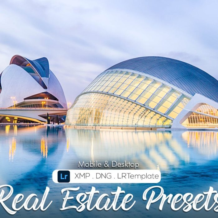 [风光LR预设]房地产室内外建筑摄影调色Lightroom预设 Real Estate Presets