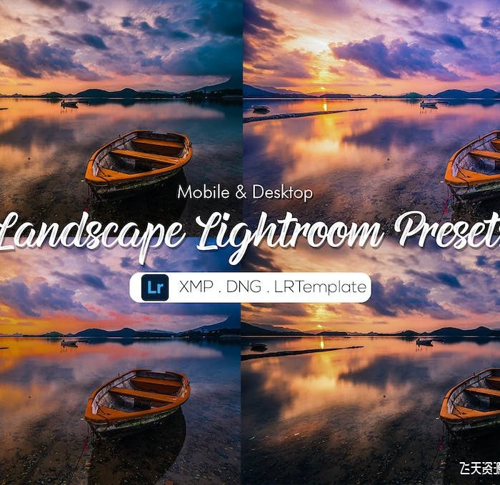 [风光LR预设]专业电影风光Lightroom预设 20 Pro Landscape Lightroom Presets