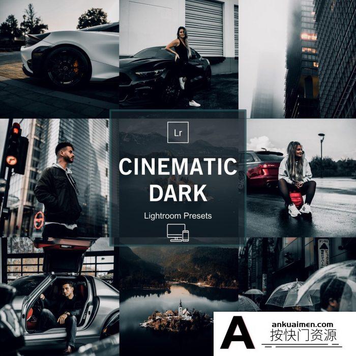 [风光LR预设]经典黑暗情绪电影色调Lightroom预设 Dark Cinematic Lightroom Presets