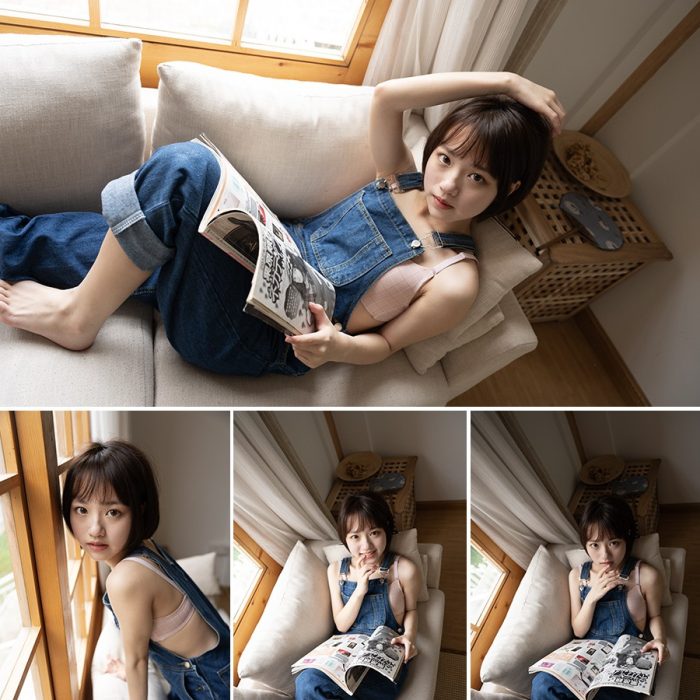 [私房写真RAW原图]RAW原图素材-12张蓝衣美少女室内私房人像原片-索尼ARW原图