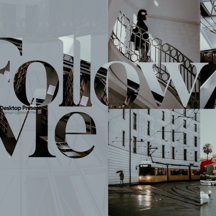 [风光LR预设]城市街拍风光人像Lightroom预设ARTA-Follow Me Presets for Lightroom