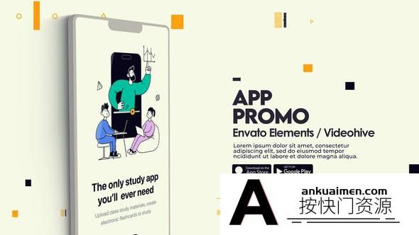 [Premiere模板]Premiere Pro 手机APP应用推广模板 App Promo