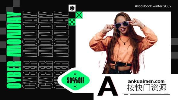 [Premiere模板]个性化时尚宣传片PR模板 Personalized Fashion Promo MOGRT