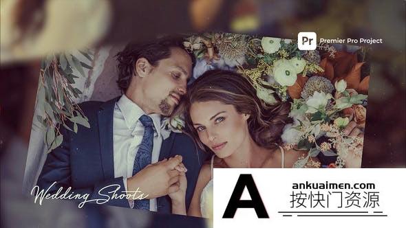 [Premiere模板]PR预设-婚礼照片相册片头 Wedding Photo Slideshow