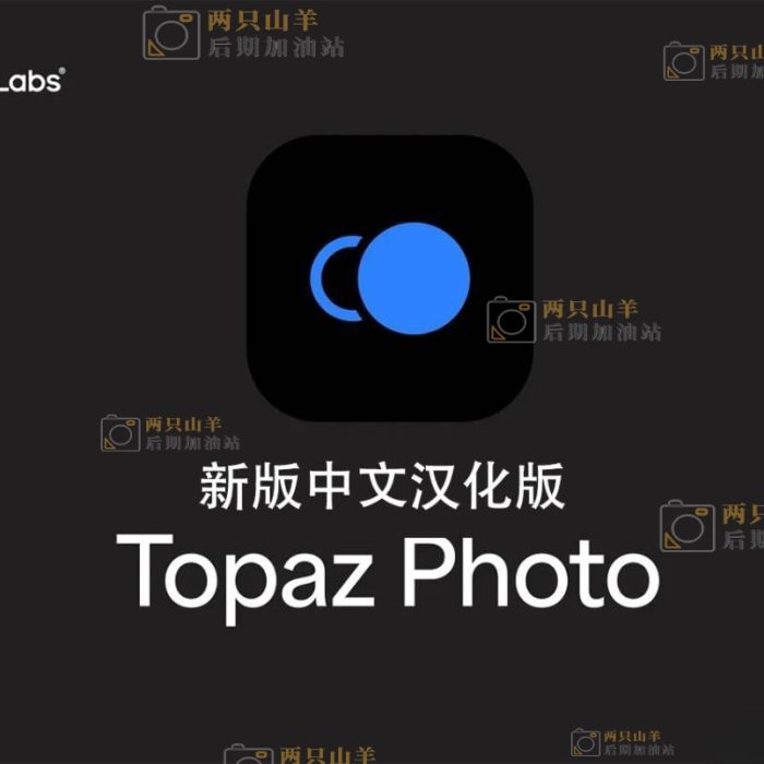 软件-AI扩图移除清晰放大降噪锐化 Topaz Photo Pro v1.5.1 汉化版 hqwy