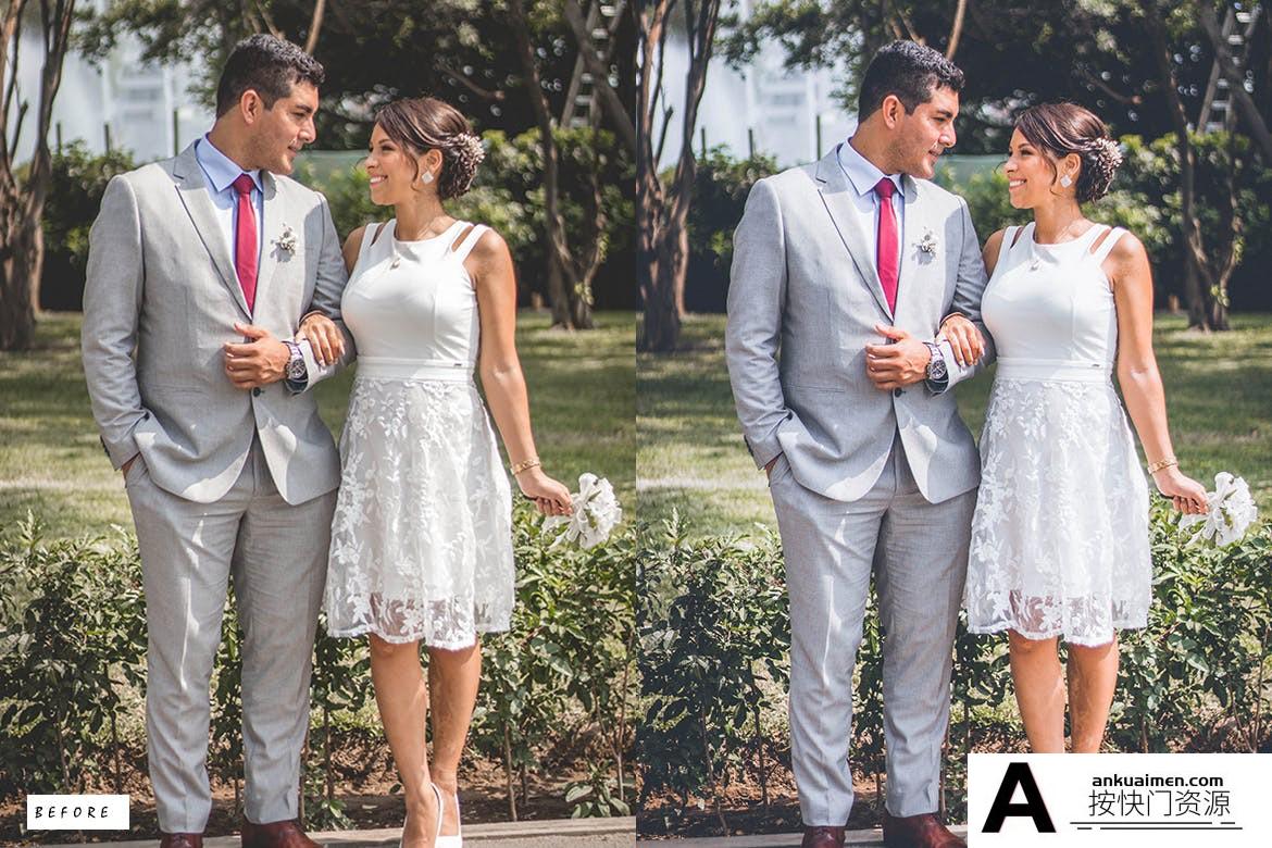 梦幻胶片婚礼Lightroom预设 20 Matte Dream Wedding Lightroom Presets Lightroom预设,效果图9
