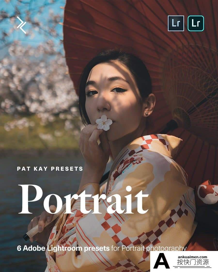 Pat Kay网红INS日系人像后期调色L预设+移动APP滤镜 Pat Kay-Portrait Presets Lightroom预设,效果图1 Pat Kay网红INS日系人像后期调色L预设+移动APP滤镜 Pat Kay-Portrait Presets Lightroom预设,效果图1