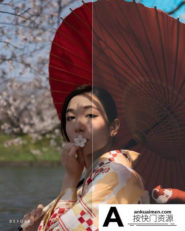 Pat Kay网红INS日系人像后期调色L预设+移动APP滤镜 Pat Kay-Portrait Presets Lightroom预设,效果图2 Pat Kay网红INS日系人像后期调色L预设+移动APP滤镜 Pat Kay-Portrait Presets Lightroom预设,效果图2